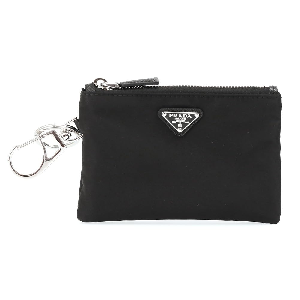 

Key Ring Pouch Coin Case Nylon 2TT117 2DMK F0002 TESSUTO TRAVEL Black [Prada] Men s Women s [Item] чорний
