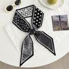 Silk scarf long strip new fashion tie bag ribbon streamer versatile small scarf bow headband headgear decorative belt