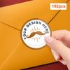 Customizable Decals Personalized Design - Reusable Stickers for Laptops, Water Bottles & Gift Wrapping | Quick-Dry Adhesive
