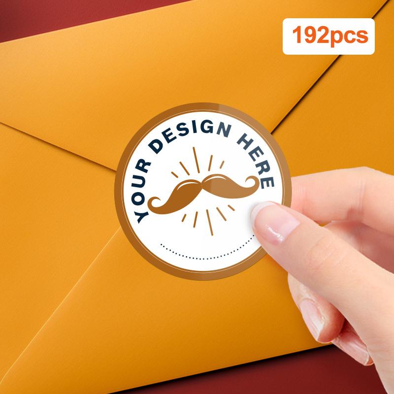 Customizable Decals Personalized Design - Reusable Stickers for Laptops, Water Bottles & Gift Wrapping | Quick-Dry Adhesive