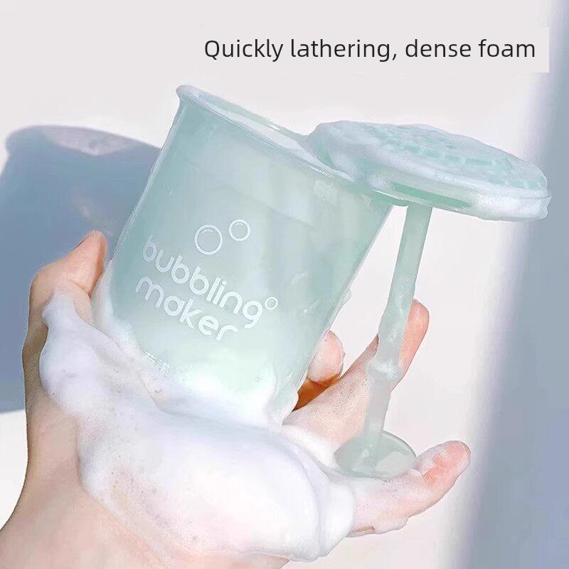 Foaming Device for Facial Cleanser, Manual Foaming Tool, Special Tool for Shampoo, Foam Cup, Foaming Bottle for Face Washing
