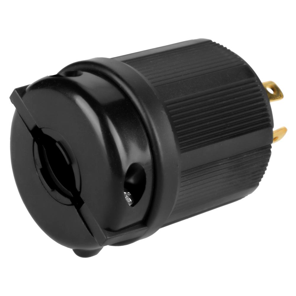 4 Pin NEMA L14-30 Generator Plug and Receptacle Set Contacts Lightweight for 125V 30A Generator RV AC Outlet