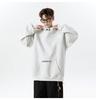 2025 Spring/Autumn Men's Embroidered Hooded Sweatshirt: Loose, Lazy Style Jacket