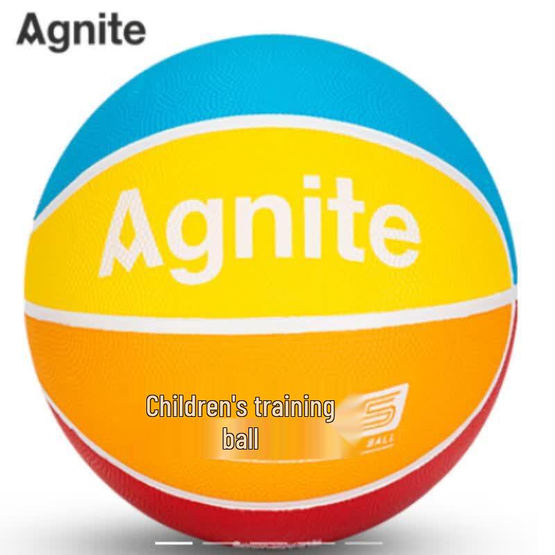 Deli Angnate F1175_5 Multicolor Rubber Basketball желтый/синий