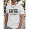 Funny  German Crinkle Plus Size Men's T-Shirt