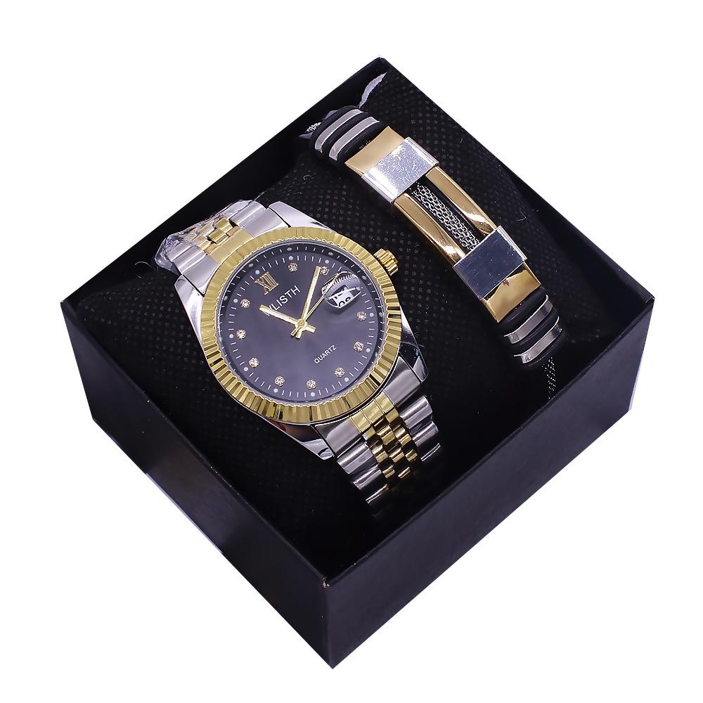 Couple's Waterproof Quartz Wristwatch Set for Men and Women