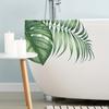 Toilet Tank Toilet Lid Decals - PVC Self-adhesive Bathroom Accessories Decorative Decals, Leaf Patterns, Home Wall Decoration