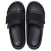 Crocs Rubber Sole Non-slip Slides Unisex Mellow Luxe Slide 'Black'