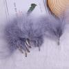 Blood vessel velvet feather turkey feather jewelry cat toy cat stick handicraft dream catcher decorative material