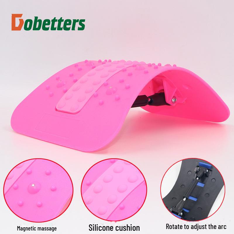 Magnetic Acupuncture Lumbar and Cervical Massager & Back Straightener.