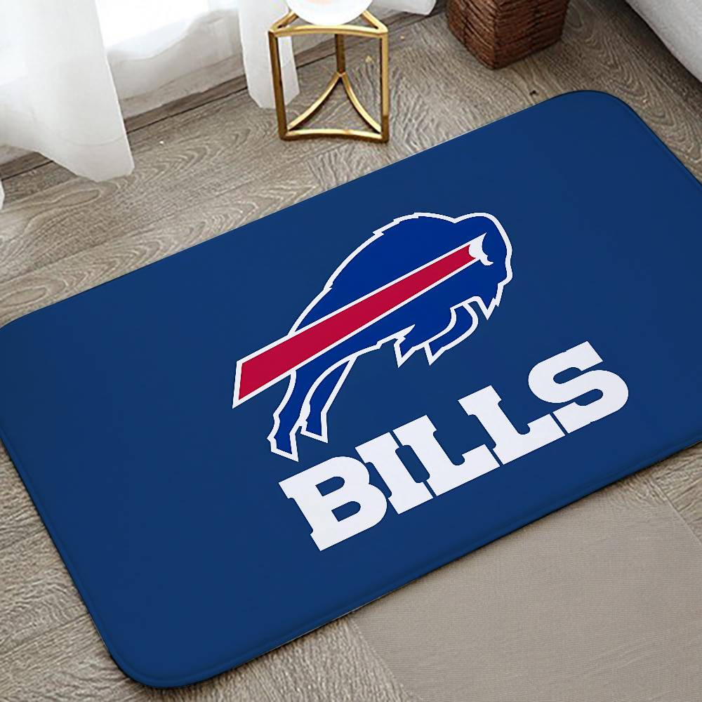 

Cool B-BuffaloS-B-BillS Floor Mat Printed Flannel , Suitable For Bathrooms, Kitchens, Entrances, And Other Decorate Home 40x60cm