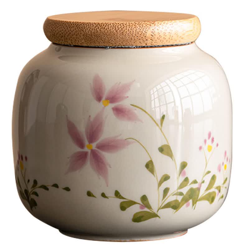 Jiumuqin Ceramic Tea Storage Canister Set