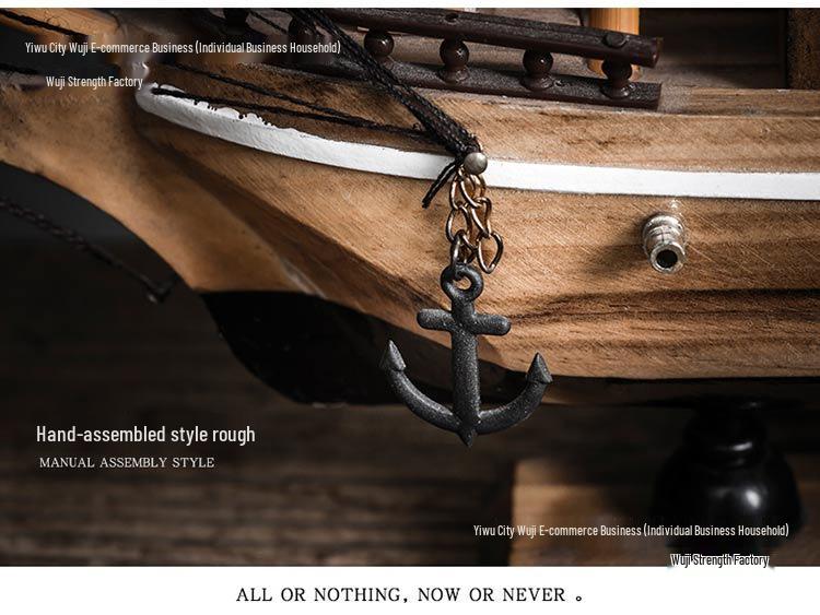 Sklandus buriavimas laivo modelis: Jūrinis dekoras svetainėms, vyno spintelėms, įėjimams ar knygų lentynoms