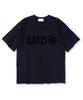 MIDNIGHT12AM Mid Dot Short Sleeve T-Shirt Navy