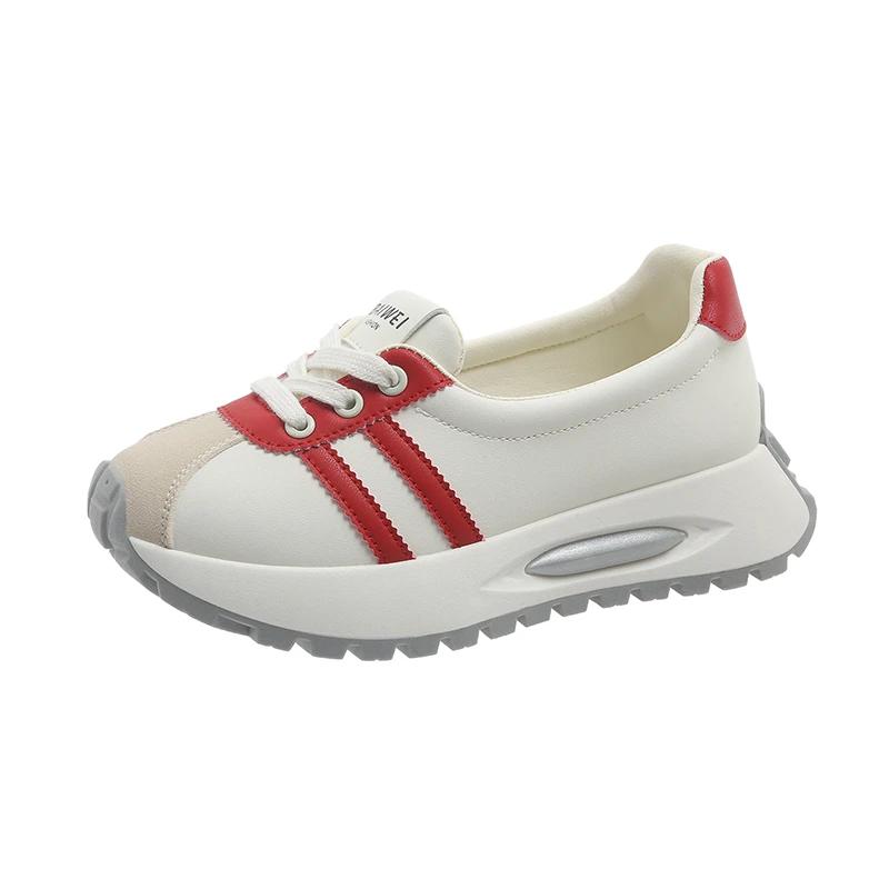 Cross Tieed Mělké Patchwork Lodičky Čtvercová výška špičky Zvyšující se Retro Mary Janes Ležérní Baletní boty Žena Trend Léto