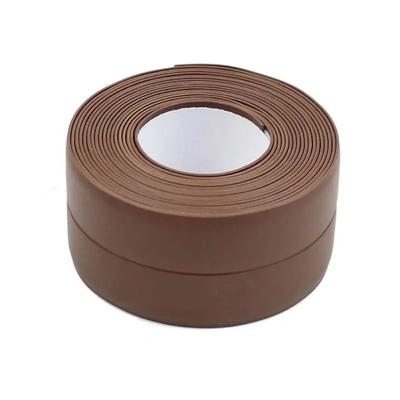 5PCS 3.8*3.2m PVC Sealing Strip Tape Bathroom Bath Toilet Caulk Tape Self Adhesive Waterproof Mildew Proof Tapes For Kitchen Sink Wall Corner