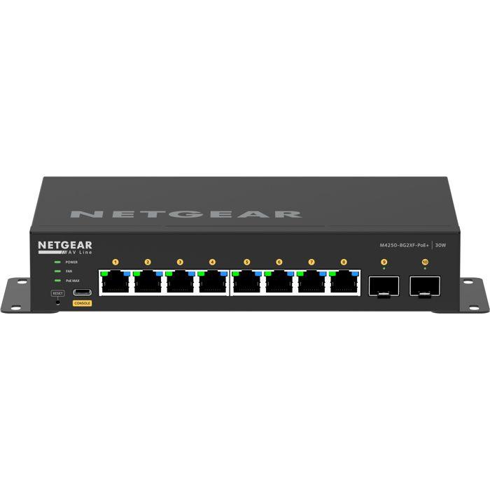 Commutateur administrable - NETGEAR - M4250-8g2xf-poe+ - 8 ports RJ-45 - Gigabit Ethernet - PoE+