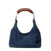 Premium Denim Tote Bag Women's Summer New Niche Casual Commuter Underarm Bag Spice Girl Shoulder Bag