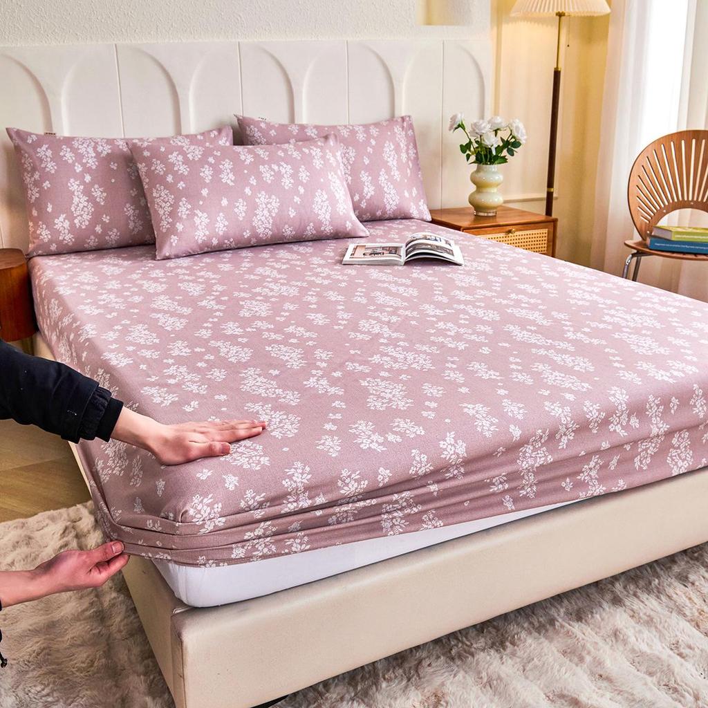 Cooling Summer Fitted Sheet: Thickened, Non-slip, Skin-friendly, Fully Enclosed, Washable Mat