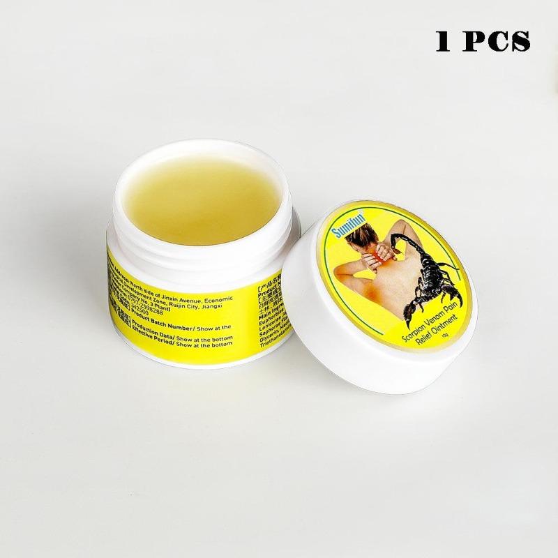 1/3/5pcs Sumifun 10g Scorpion Venom Activating Ointment Neck and Lumbar Pain Pain Ointment