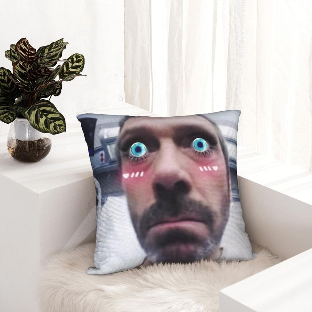 House MD Dr Gregory House Pillow Covers Product Soft Cushion Cover Decorations Throw Pillow Case Cover Home Multiple Sizes