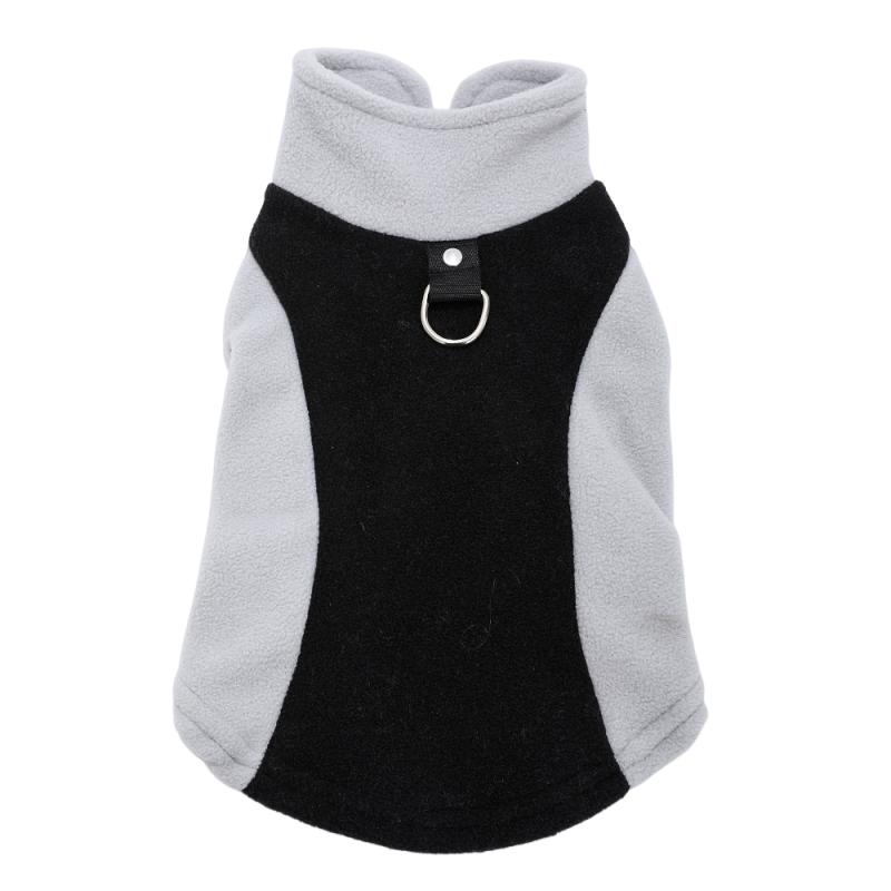 Fleece Dog Jacket Warm Winter Clothes For Small Medium Dogs Cat Vest Coat Soft Lightweight Puppy Sweater French Bulldog Pullover