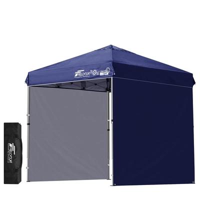 FIELDOOR Easy To X M Tarp Tent Set of 2 Side Sheets G03 Easy To Set Up Speedy Lots of Optional Parts Sold Separately Highly Water Resistant Silver