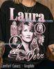 Laura Dern Vintage Comfort Colors® Shirt, Ellie Sattler, Sandy Williams, Nora Fanshaw, 90er Jahre Schauspielerin Retro Grafik T-Shirt, Unisex Oberteil