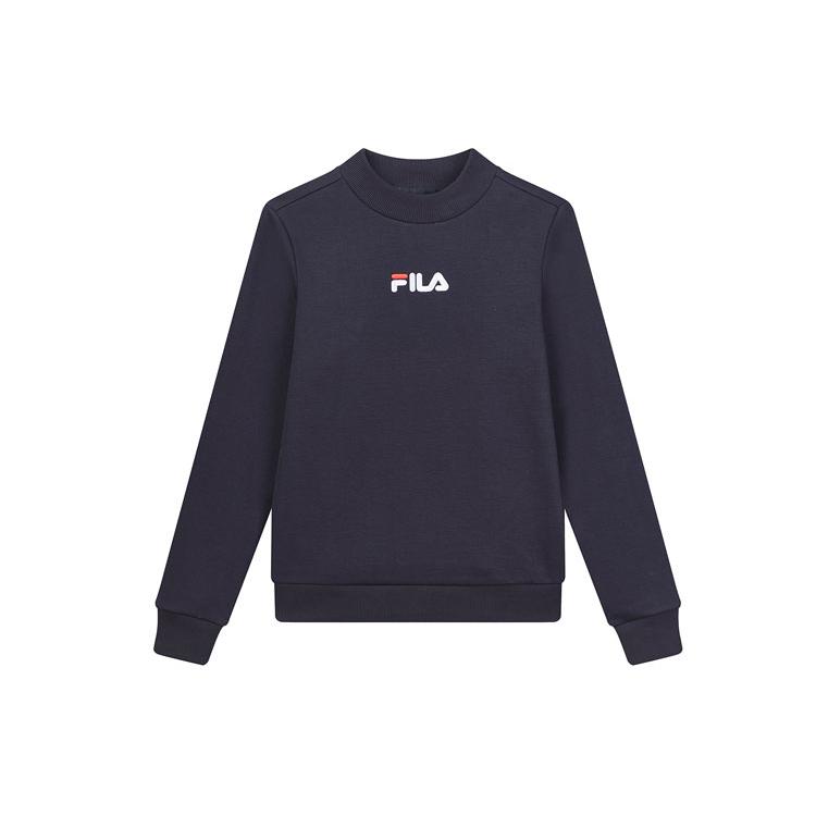 New FILA Sweatshirt Women's Navy Blue F11W018202GNV