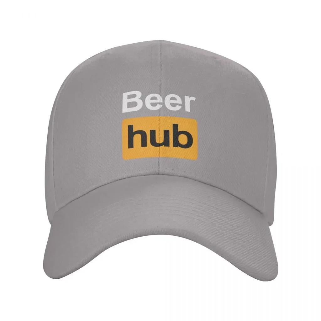 Custom Punk Beer Hub Baseball Cap for Women Unisex Breathable Beerhub Dad Hat Sports Snapback Hats