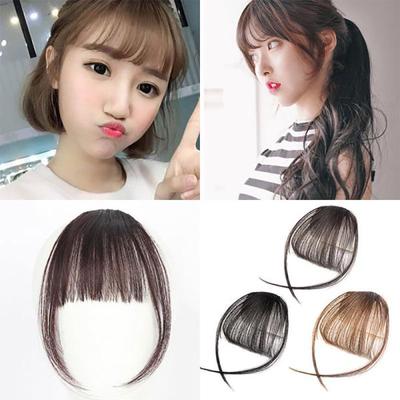 Invisible Hair Styling Hair Extension Accessories Fringe Hairpieces Synthetic Air Bangs False Hair