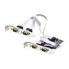 Karta Série PCI Express se 4 porty - STARTECH.COM - Adaptér/Karta PCIe na RS232/RS422/RS485