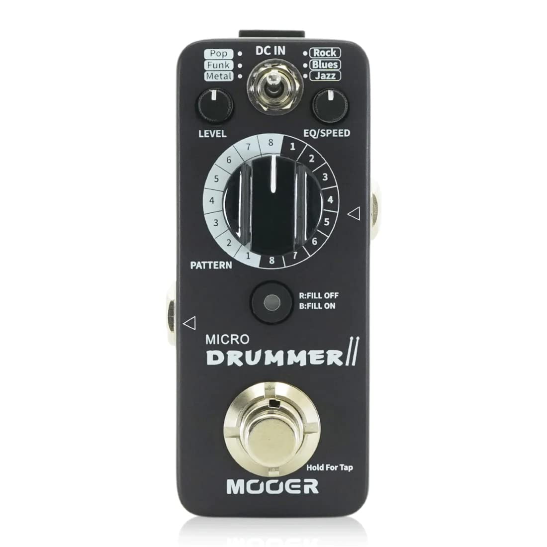 

Mooer Micro Drummer II Drum Machine Pedal Effector