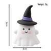 Halloween Miniature Decor: Pumpkin, Ghost & Spider Set