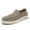 New Men's Foot Cover and One Pedal Lazy Shoes Breathable Soft Sole Soft Leather British Men's Casual Shoes