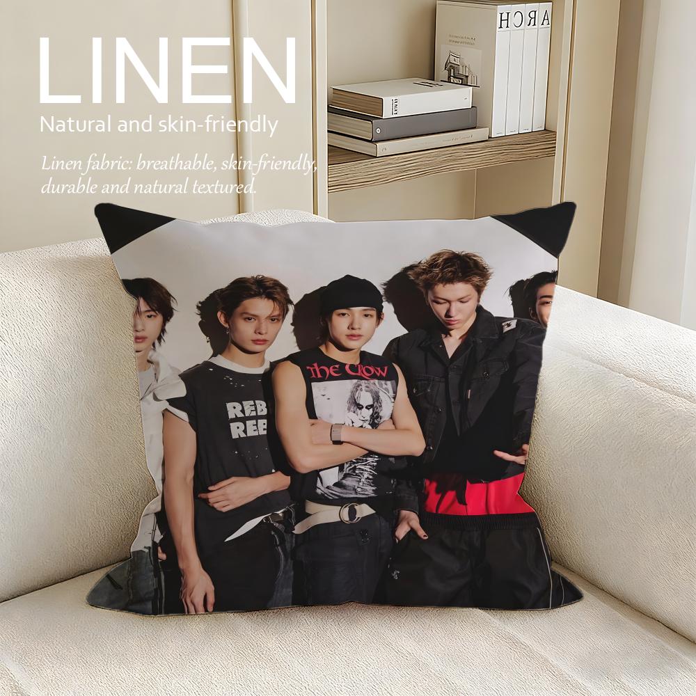 Cute CORTIS Cushion Cover Pillowcase Set Pcs x x Breathable Washable Sofa Cushion Cover