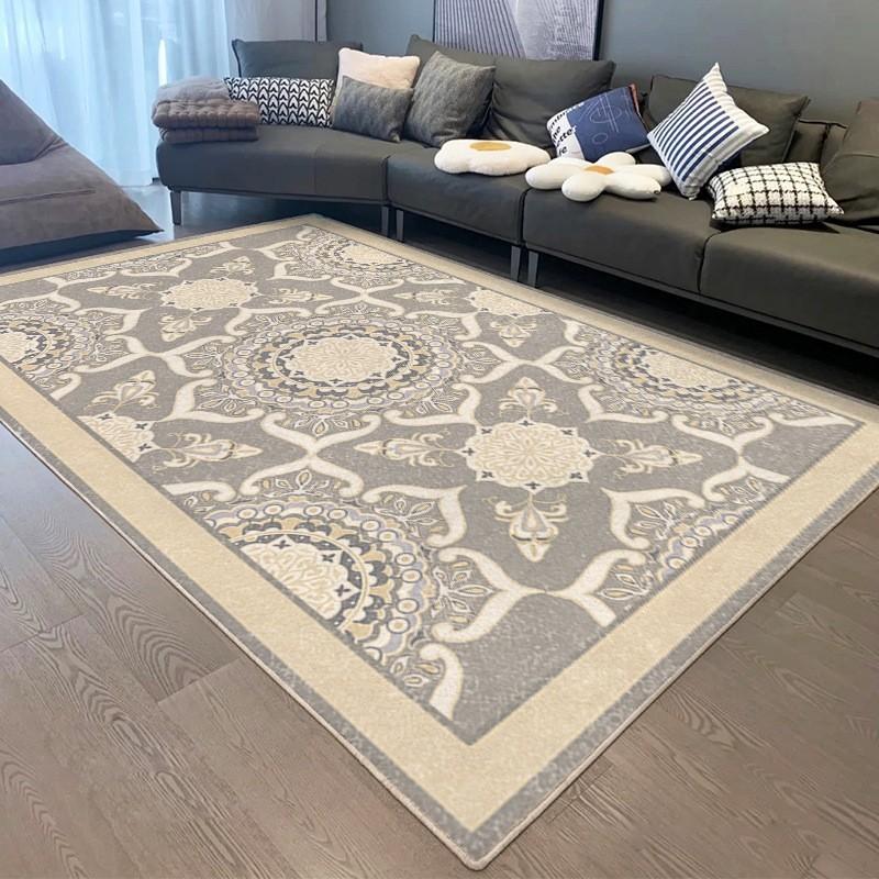 1PC Living Room Ins Style Crystal Velvet Coffee Table Blanket Room Bedroom Non-Slip Bed Blanket Sofa Floor Mat Home Decor