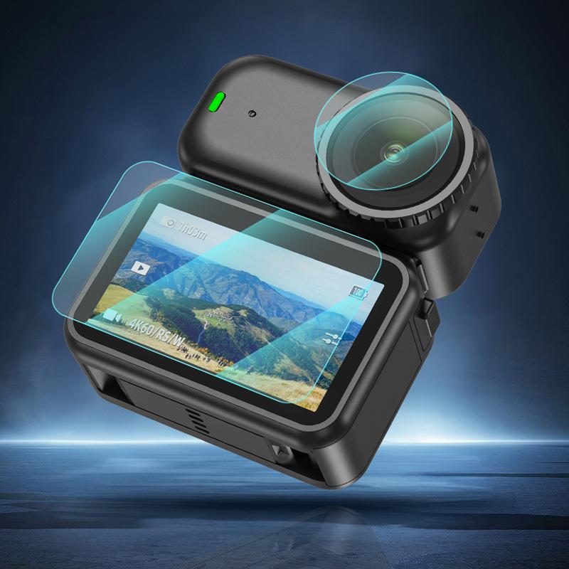 For DJI Osmo Nano Tempered Glass Protective Film Sports Camera Display Screen Anti Drop Anti Scratch Screen Protector Accessorie
