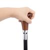 Brauner Gang Silber Gehstock Mode Dekorativer Gehstock Gentleman Elegant Cosplay Stock Krummstab 93cm