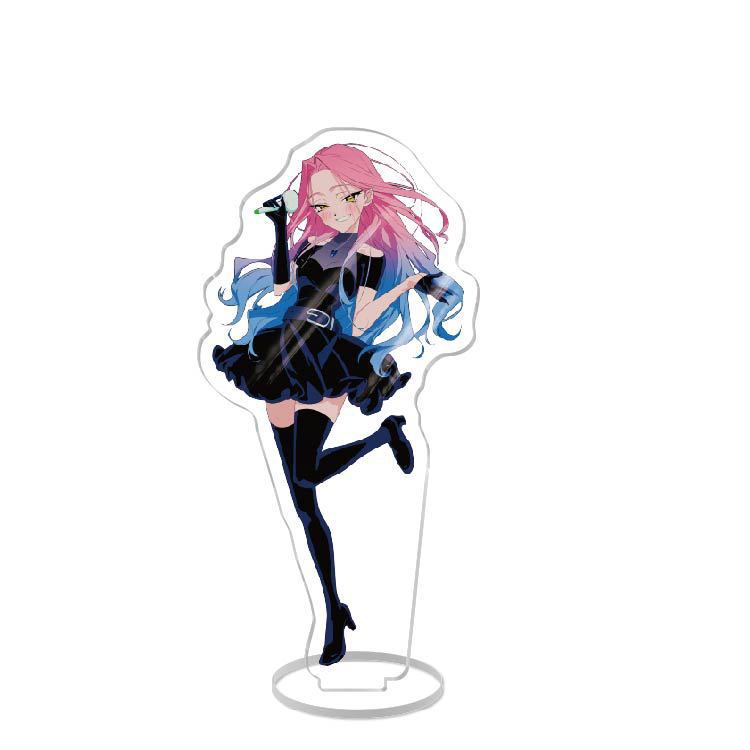 Kawaii Anime Alien Stage Series Acrylic Stand Cartoon Character Creativity Hd Printing Cute Stand Desktop Toy Men And Women Gift