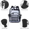 Transparente Umhängetasche Unisex Mode Einfach Große Kapazität Tragbar Rucksäcke Multifunktional Wasserdicht Männlich Weiblich Rucksack