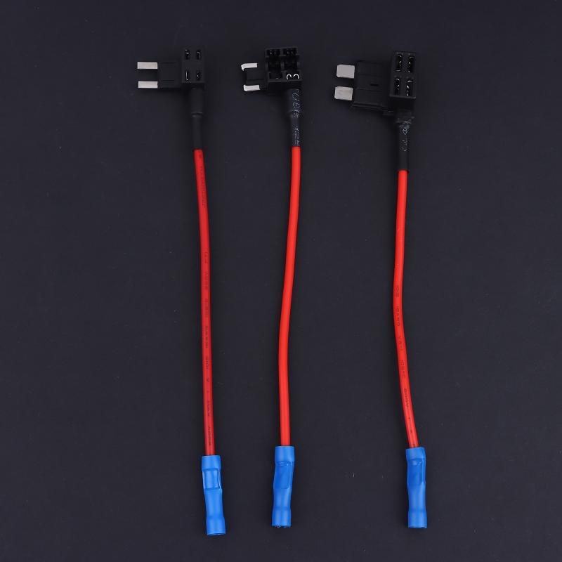 12V Fuse Holder Add-A-Circuit Tap Adapter Micro2 Mini Small Standard Atm Apm Blade Auto Fuse Car Fuse