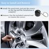 20Pcs 17Mm Wheel Lug Nut Covers Caps + Removal Tool Replacement For VW Lug Nut Cover Jetta Beetle Passat GTI CC Wheel Bolt 1K0 601 173 (Black)