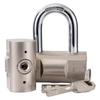 Padlock Anti-theft Rustproof Heavy Duty Waterproof Key Lock for Home Garage Garden Gate Outdoor Storage Use