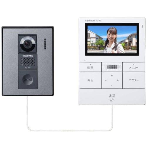 

IRIS OHYAMA TV домофон TD-SM3010-WSH Белый/Оружейный металлик