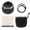 Pergear 35mm Manual Focus Fixed Lens for Fujifilm XF Mount Compatible with Fuji and F1.6 Cameras, X-A1, X-A10, X-A2, X-A3, A-at, X-M1, XM2, X-T1,