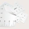 4pcs/set, T-shirt alignment ruler, T-shirt measuring ruler, sewing center design ruler, sewing tool accessories