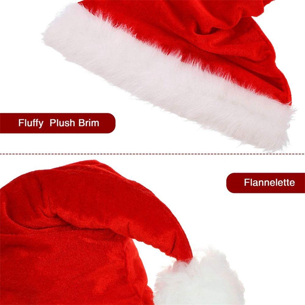 Xmas Caps For Adult Children Christmas Hat Christmas Decorations Santa Claus Hat Xmas Holiday Hat