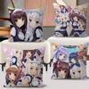 Anime Nekopara Pillow Anime Pillow Sofa Bed Head Pillow Cover Cushion Cover Fashion