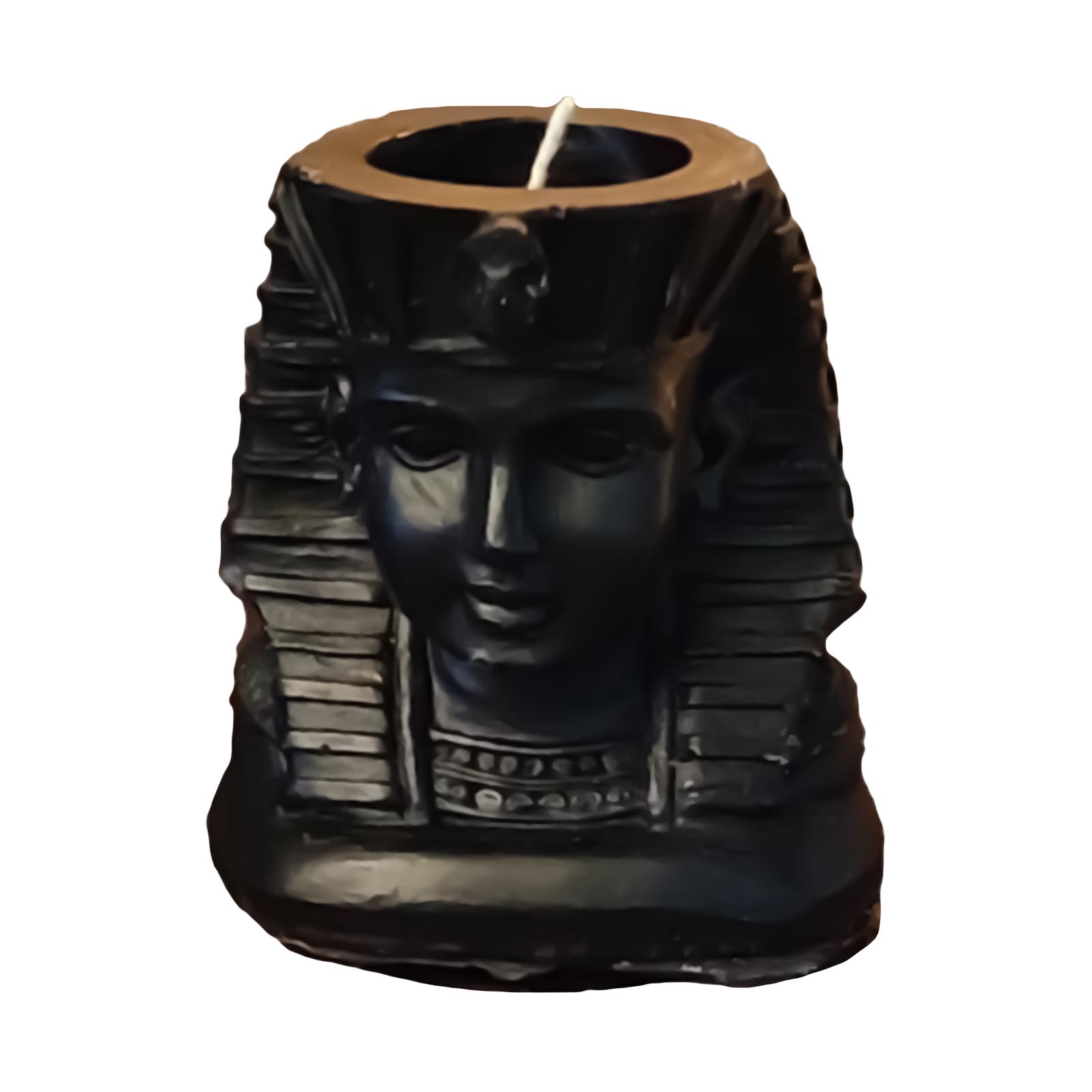 Cleopatra Candle Hecate Jyotish Mystic Mall Decorative Soy Blend Wax Candle Pack-Of-1 чёрный